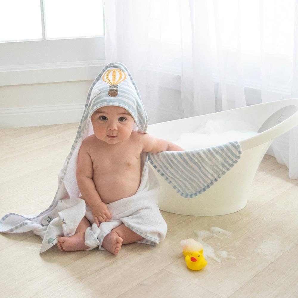 Living Textiles 5pc Bath Gift Set - Up And Up Away - Image 6