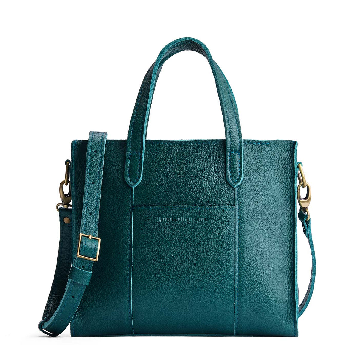 'Almost Perfect' Lola Crossbody Tote - Sea Glass / Zipper