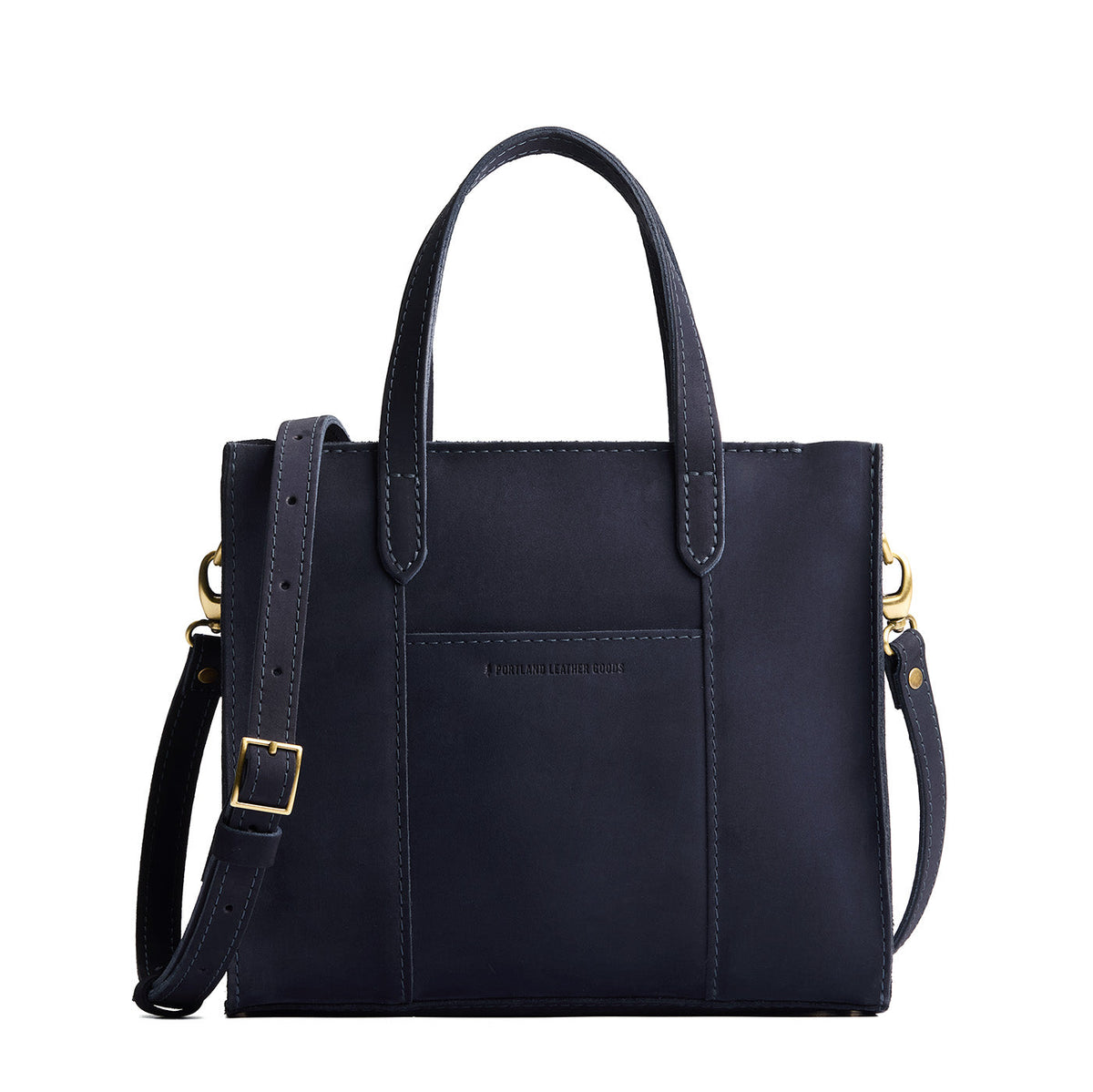 'Almost Perfect' Lola Crossbody Tote - Velvet Blue / Zipper