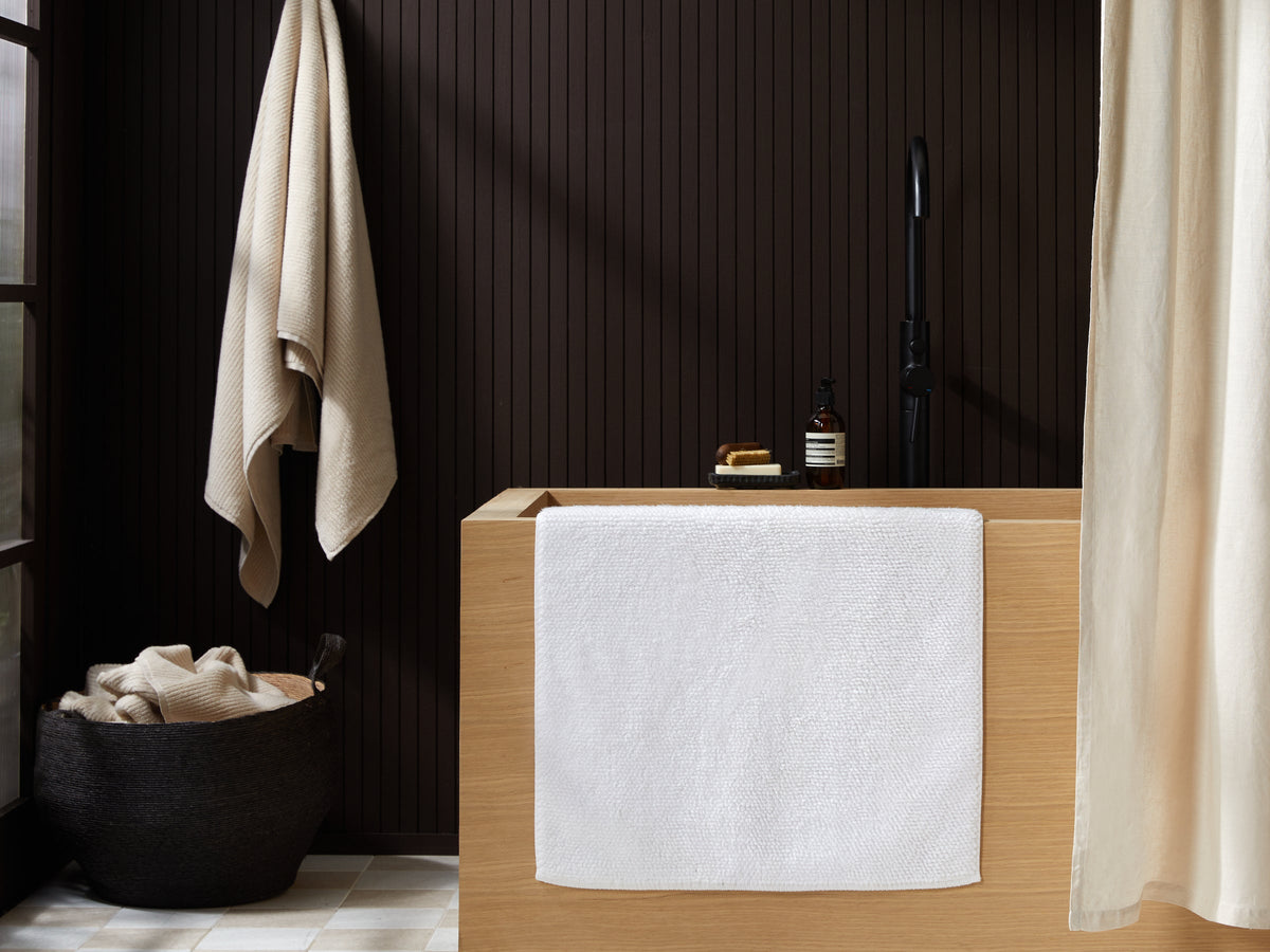 Looped Bath Rug (White) - Image 2