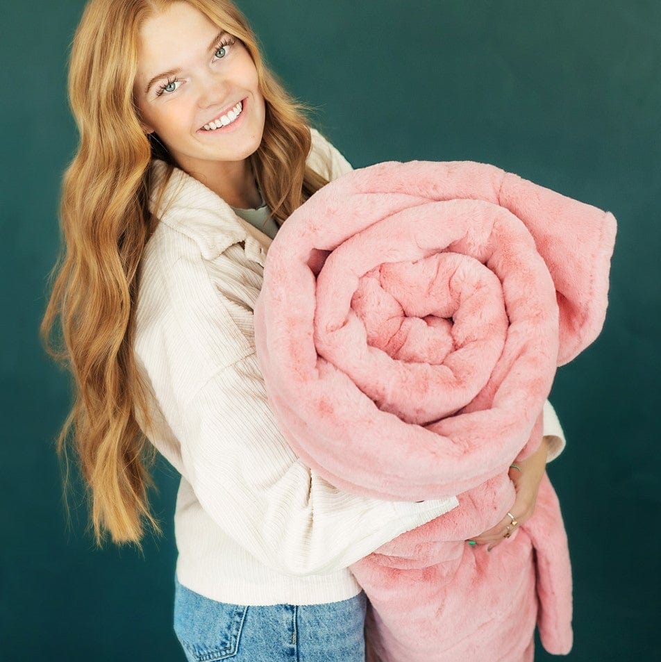 Lush Pretty Pink Blanket - Image 2
