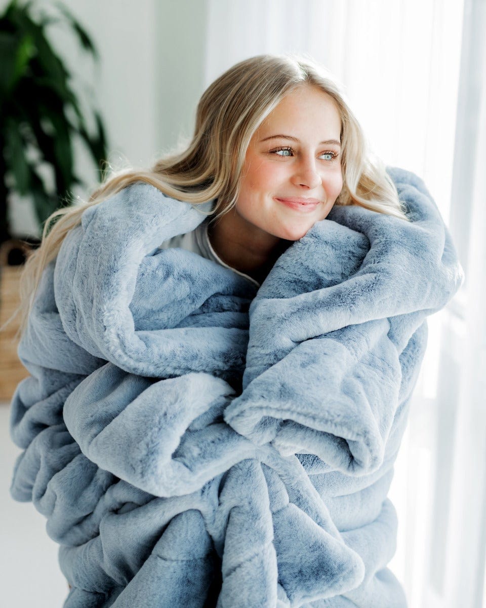 Lush Denim Blanket - Image 3