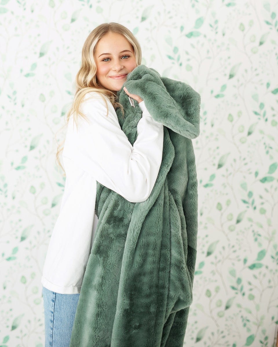 Lush Midnight Mist Blanket - Image 3