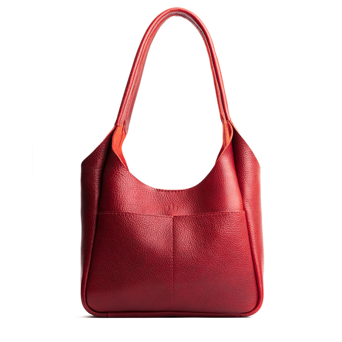 Madison Shoulder Bag - Chili Red / Large