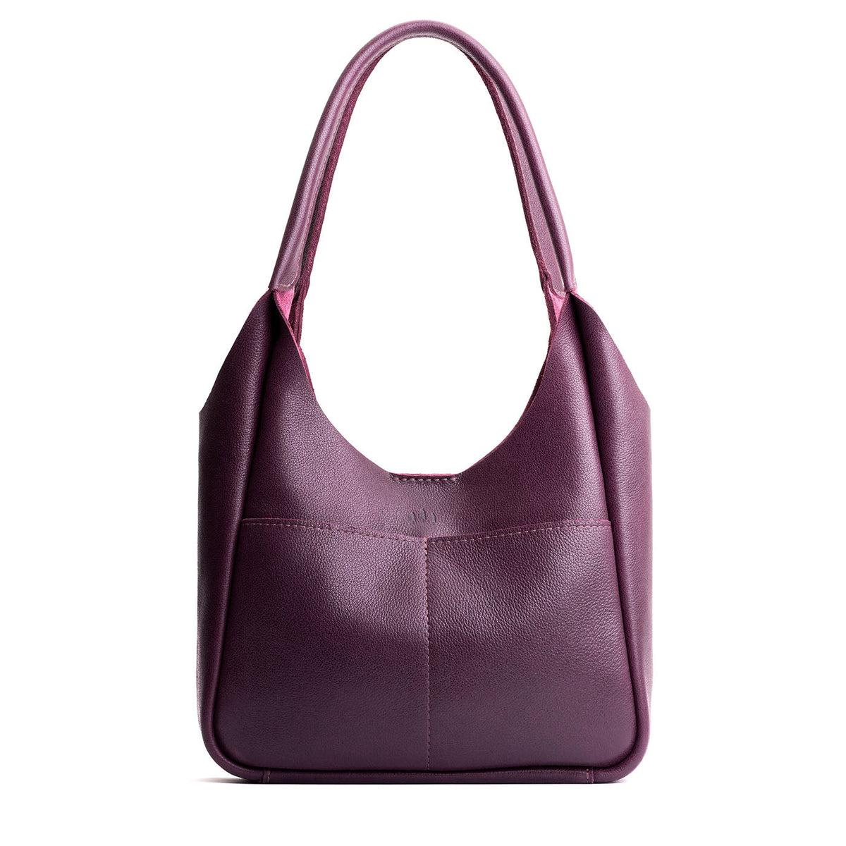 Madison Shoulder Bag - Plum / Large
