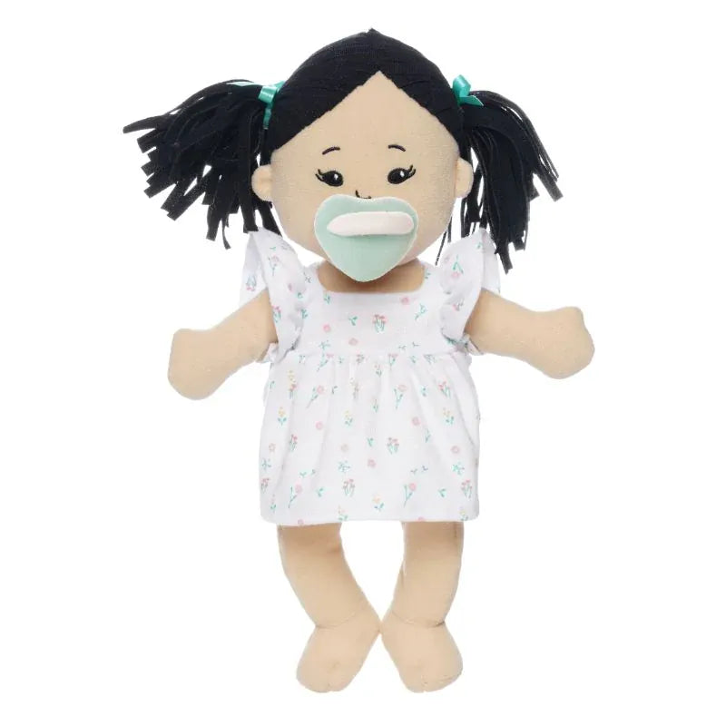 Manhattan Toy Love, Stella Doll Light Beige with Black Pigtails - Image 2