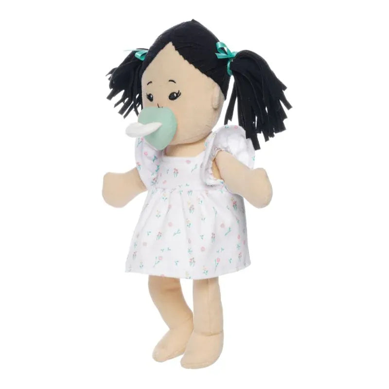 Manhattan Toy Love, Stella Doll Light Beige with Black Pigtails - Image 5