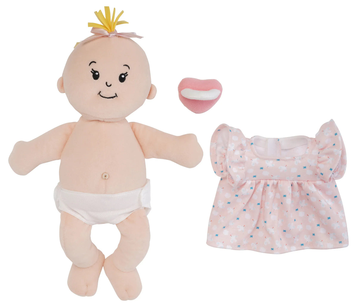 Manhattan Toy Love, Stella Doll Peach with Blonde Tuft - Image 3