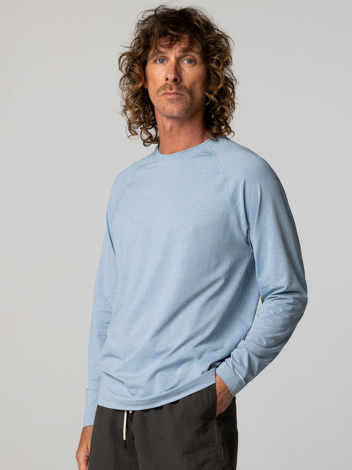Men's Solar UPF Long Sleeve T-shirt - Image 3
