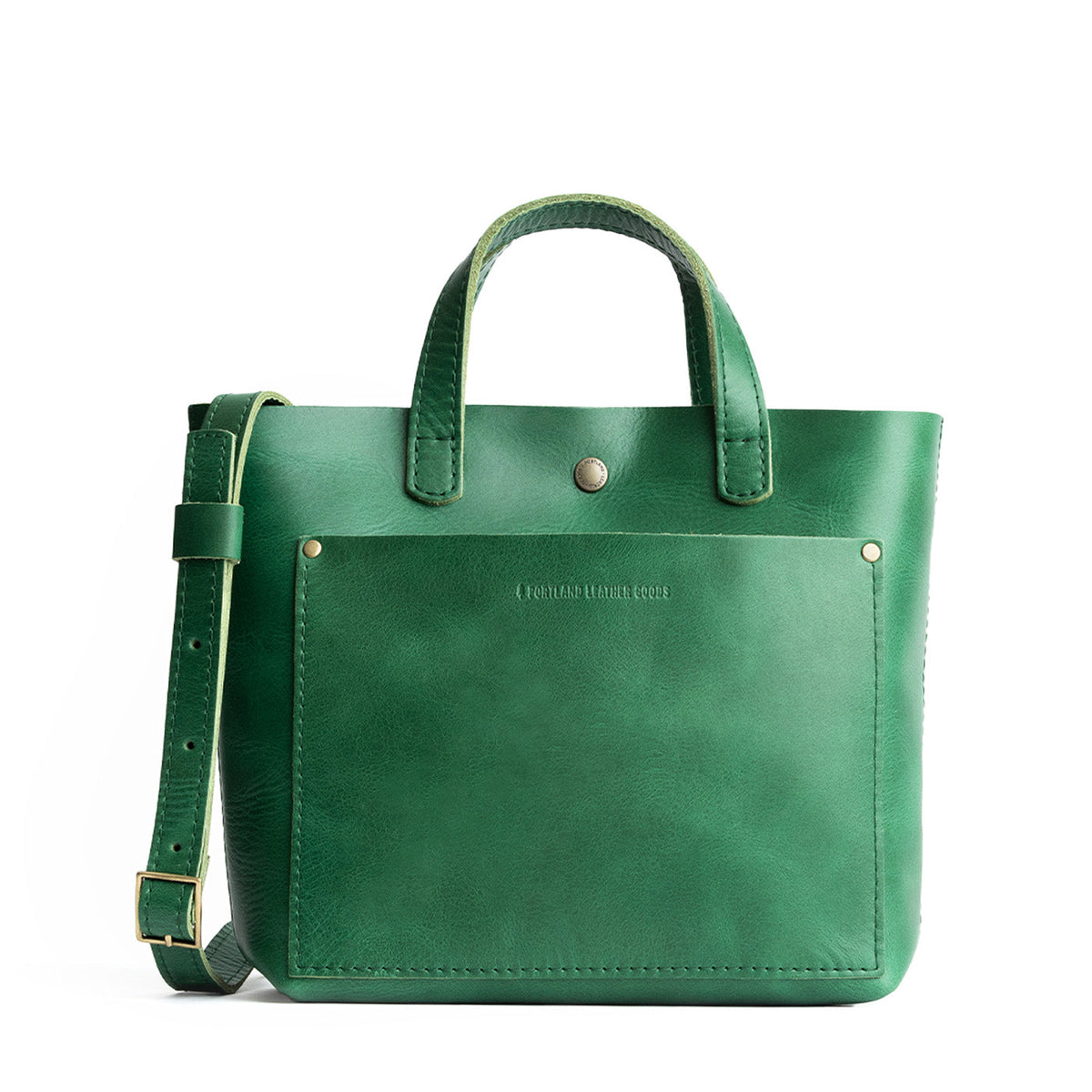 Mini Crossbody Tote - Cowboy Mint / Classic