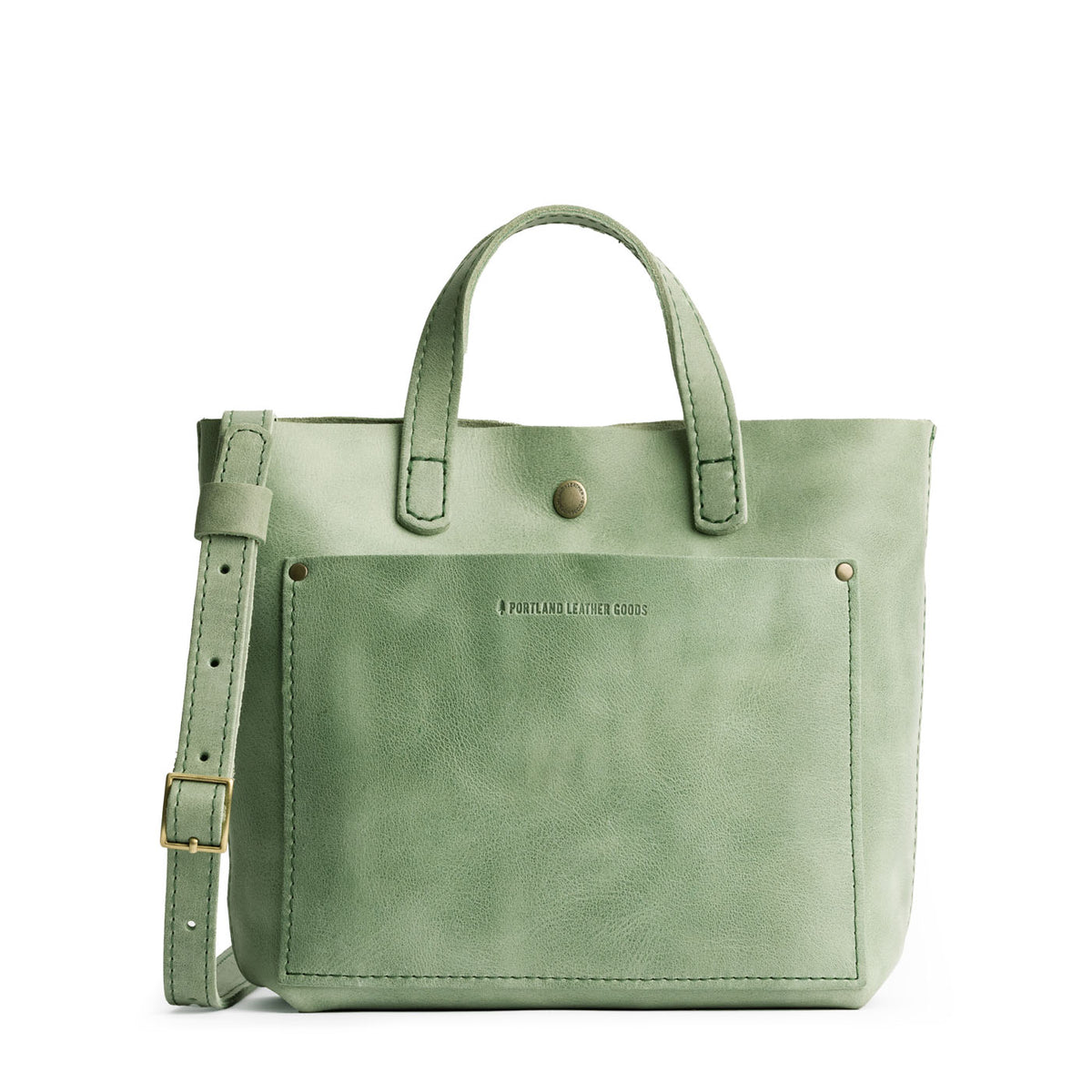 Mini Crossbody Tote - Cucumber / Classic