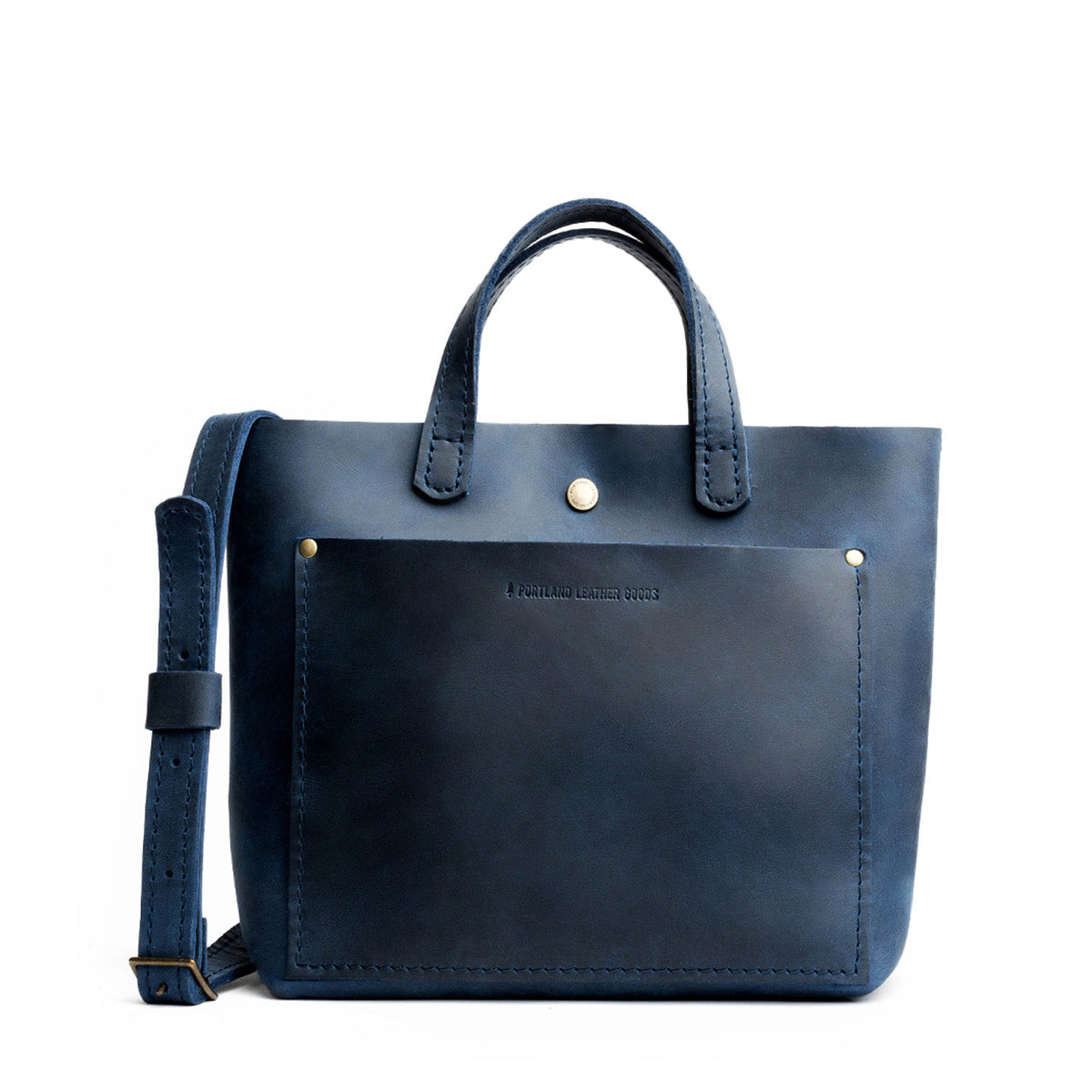Mini Crossbody Tote - Deep Water / Classic
