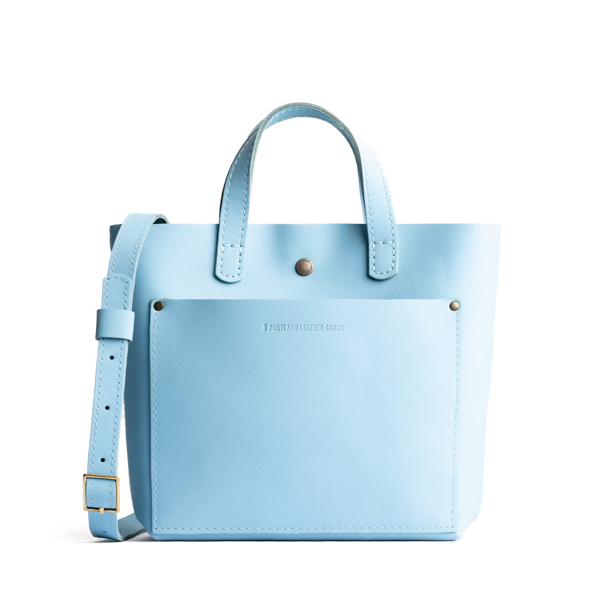 Mini Crossbody Tote - Glacial Blue