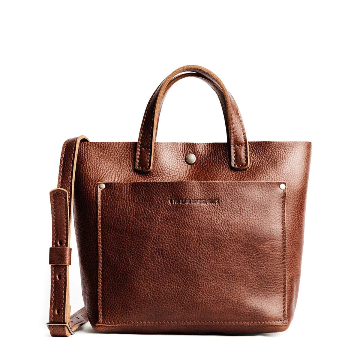 Mini Crossbody Tote - Nutmeg / Classic