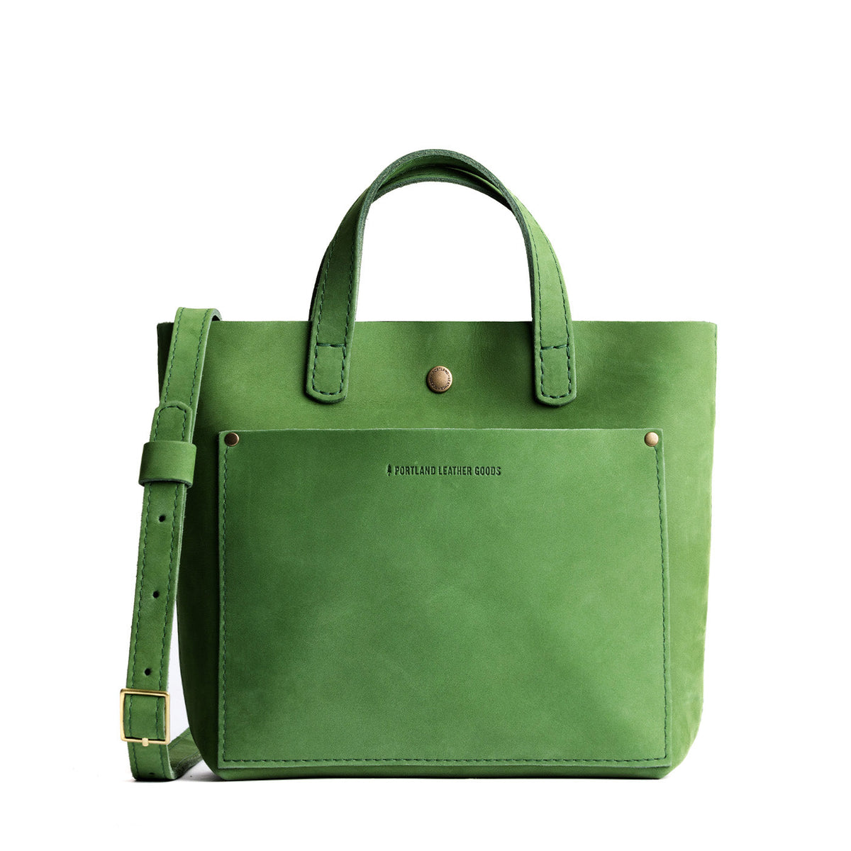 Mini Crossbody Tote - Succulent / Classic