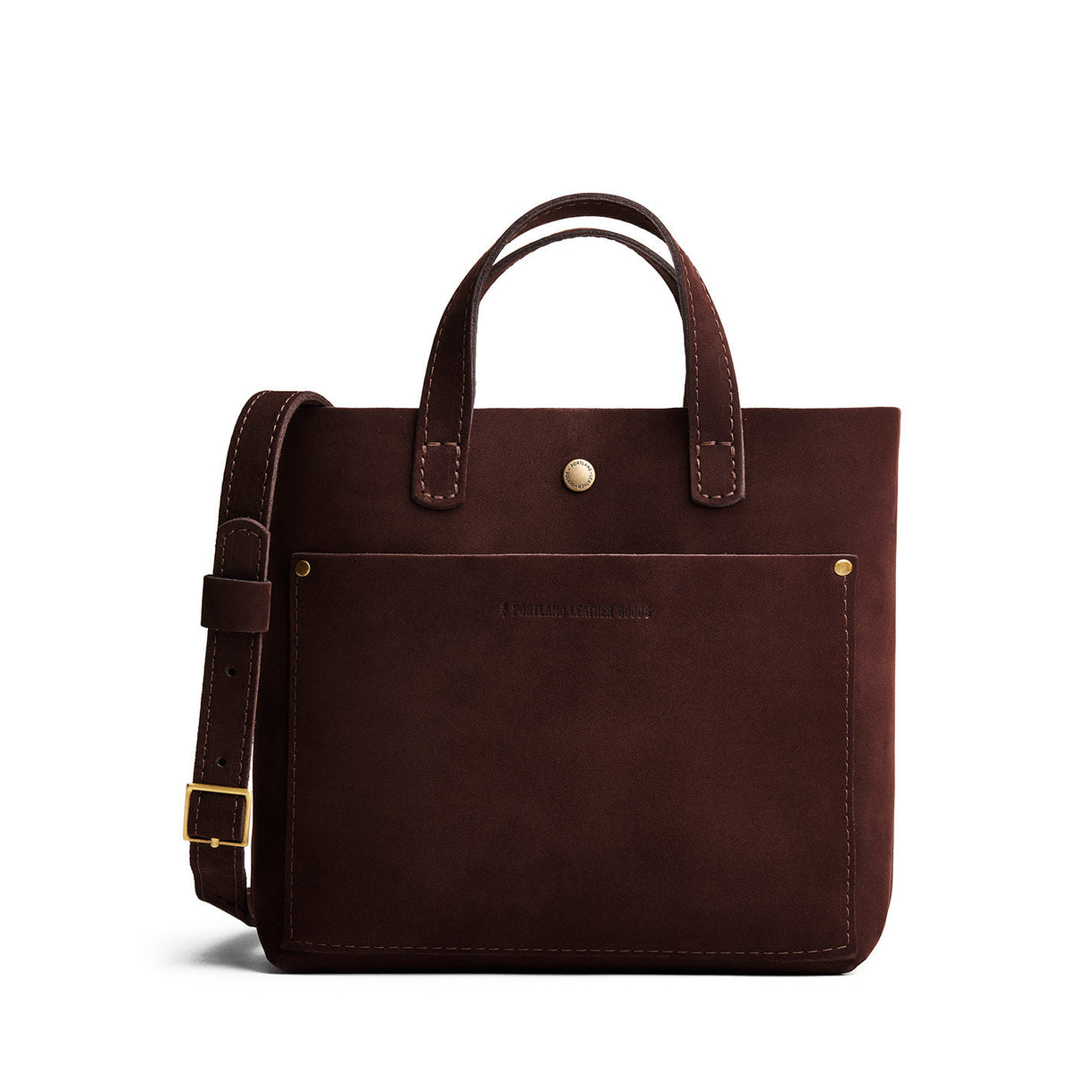 Mini Crossbody Tote - Velvet Brown / Classic