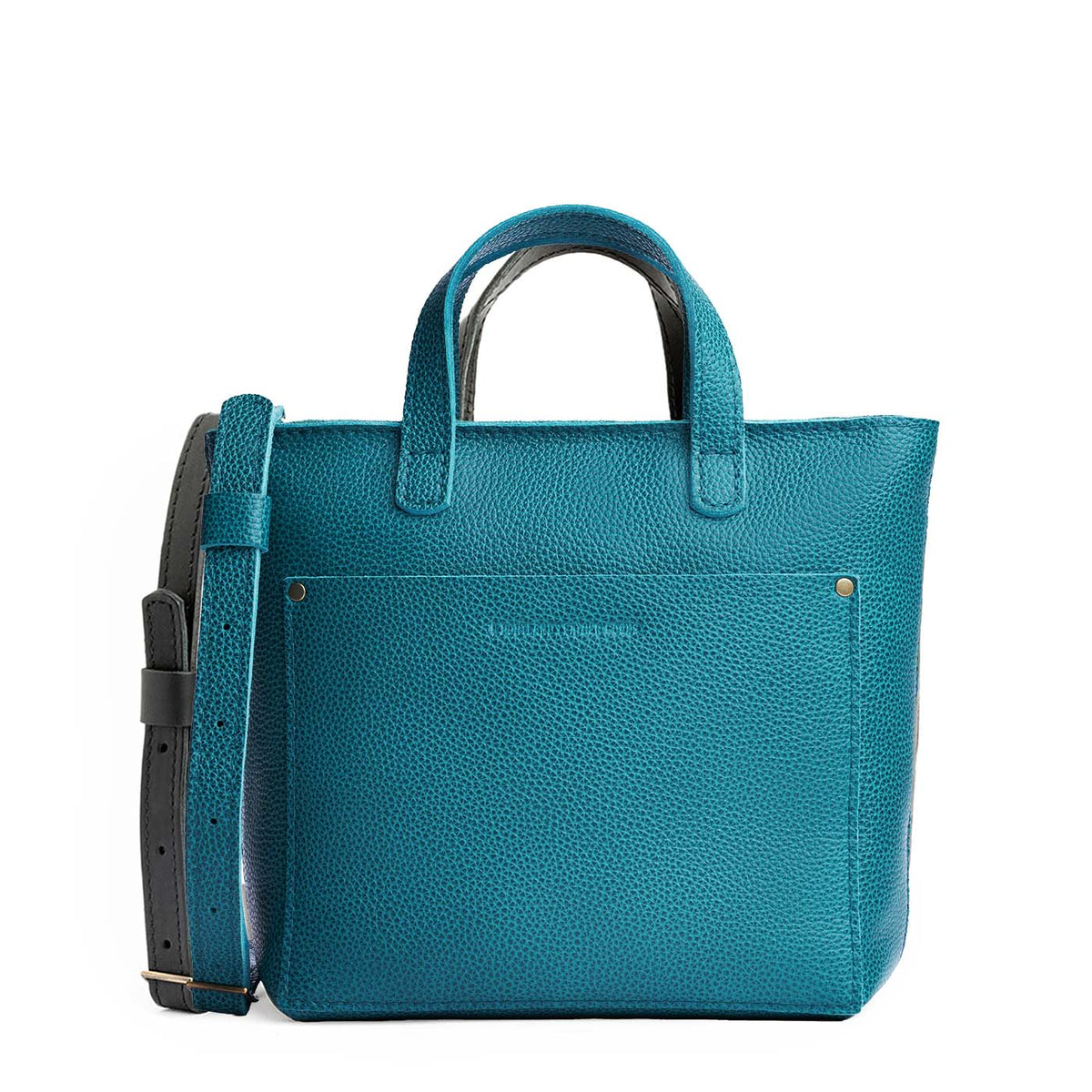 Mini Crossbody Tote - Aquarius / Zipper