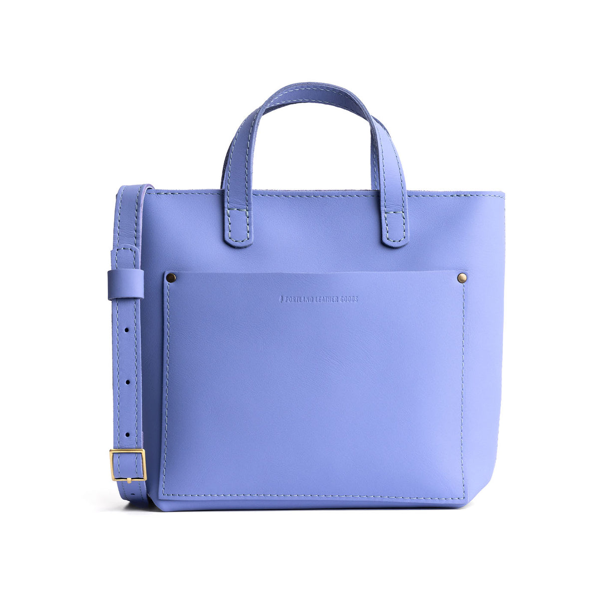 Mini Crossbody Tote - Jacaranda / Zipper