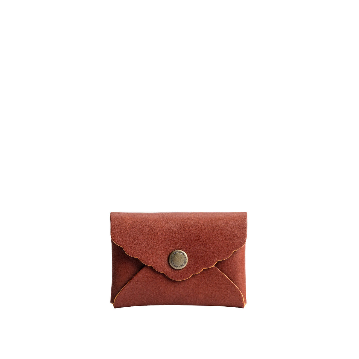 Mini Daisy Wallet - Chestnut