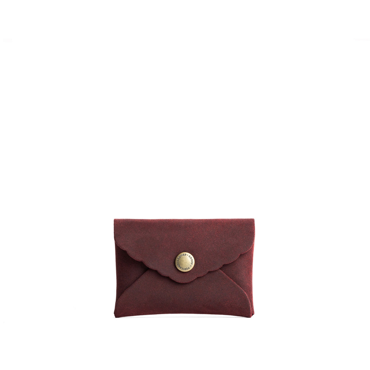 Mini Daisy Wallet - Merlot