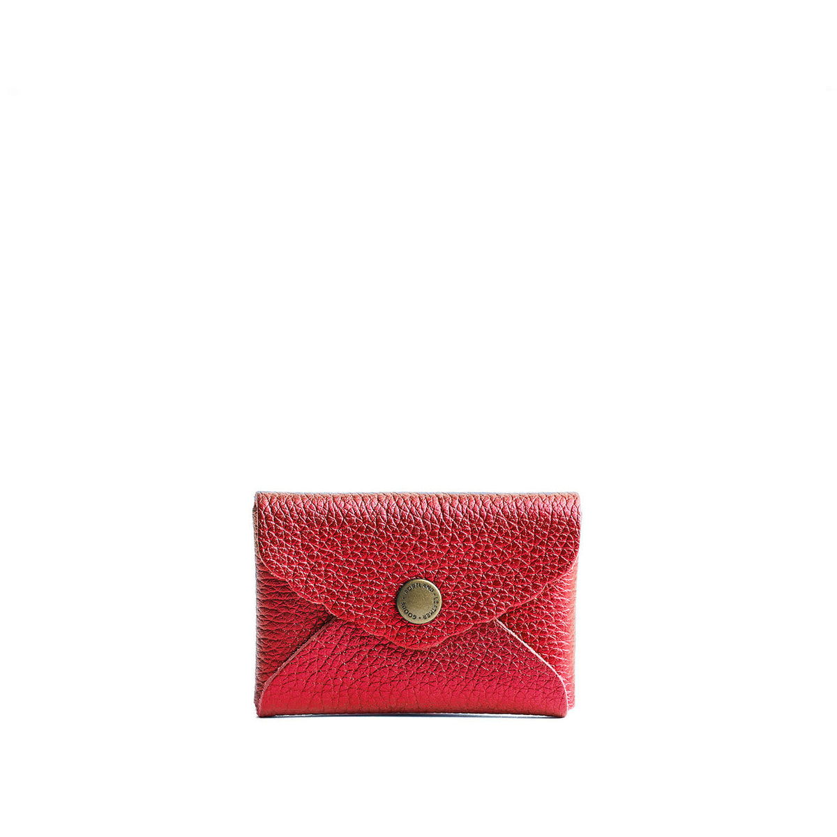 'Almost Perfect' Mini Daisy Wallet - Reba Red