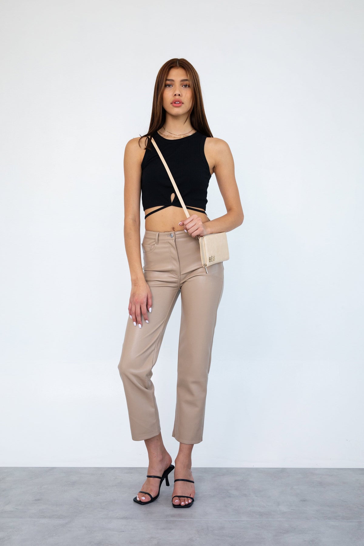 The Travel Wallet in Beige - Image 2