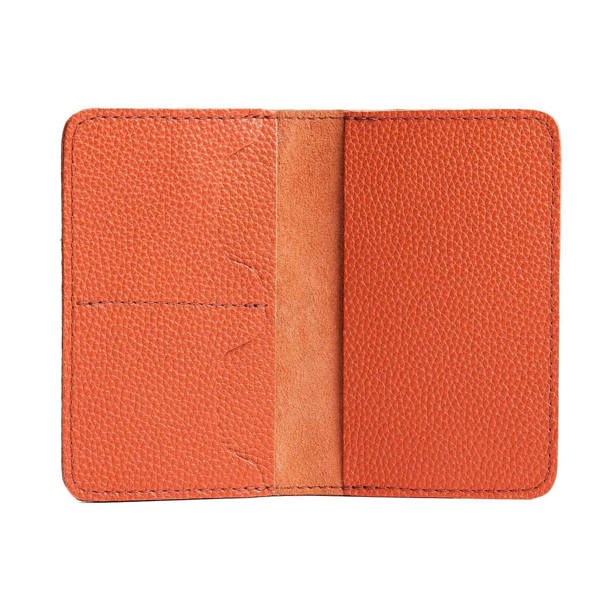 Leather Modern Passport Holder - Koi