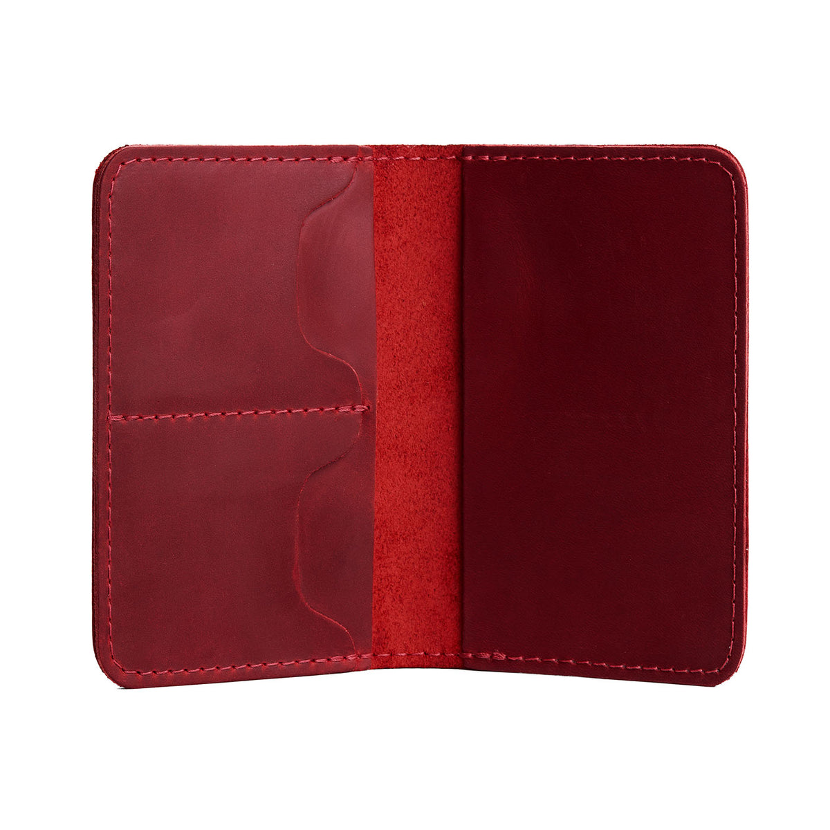 Leather Modern Passport Holder - Phoenix
