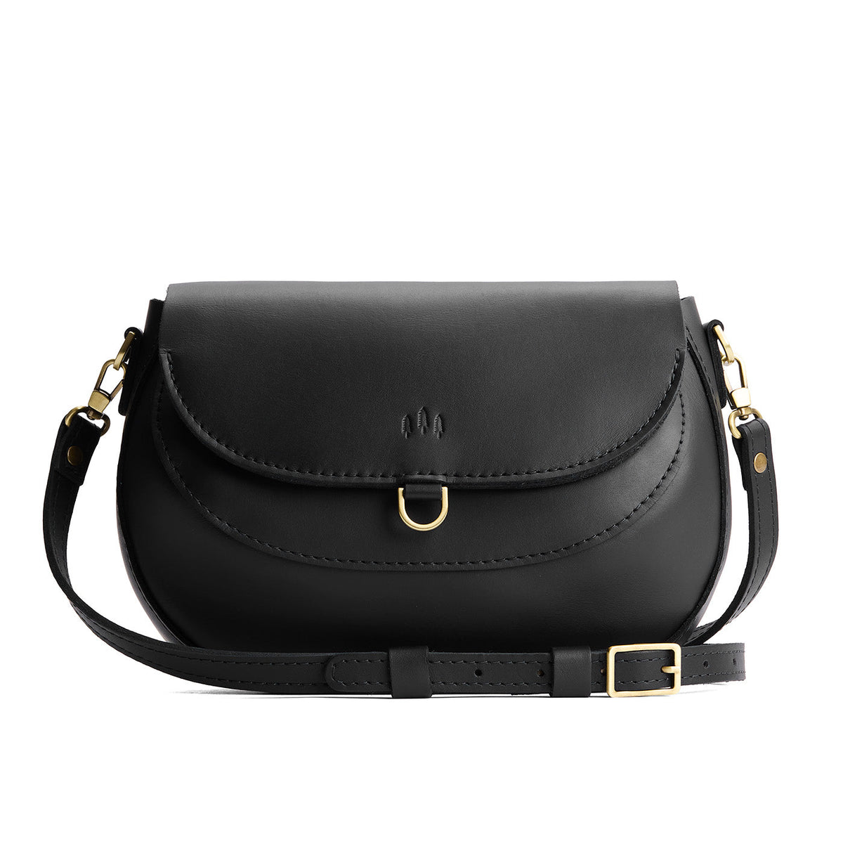 'Almost Perfect' Monaco Crossbody - Black / Large