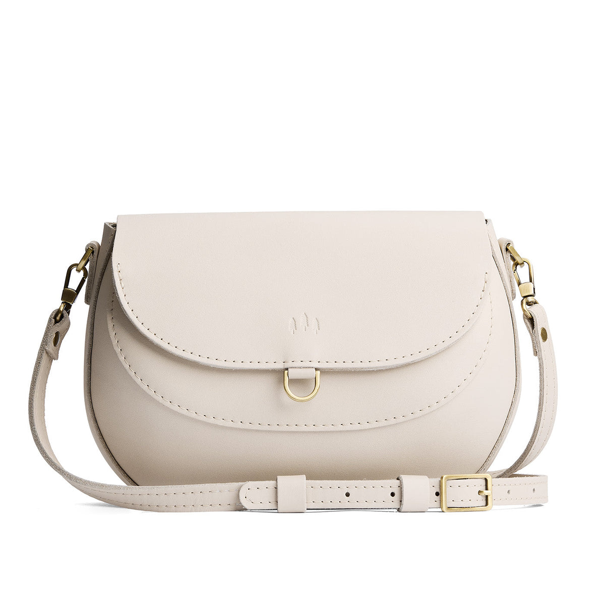 'Almost Perfect' Monaco Crossbody - Bone / Large