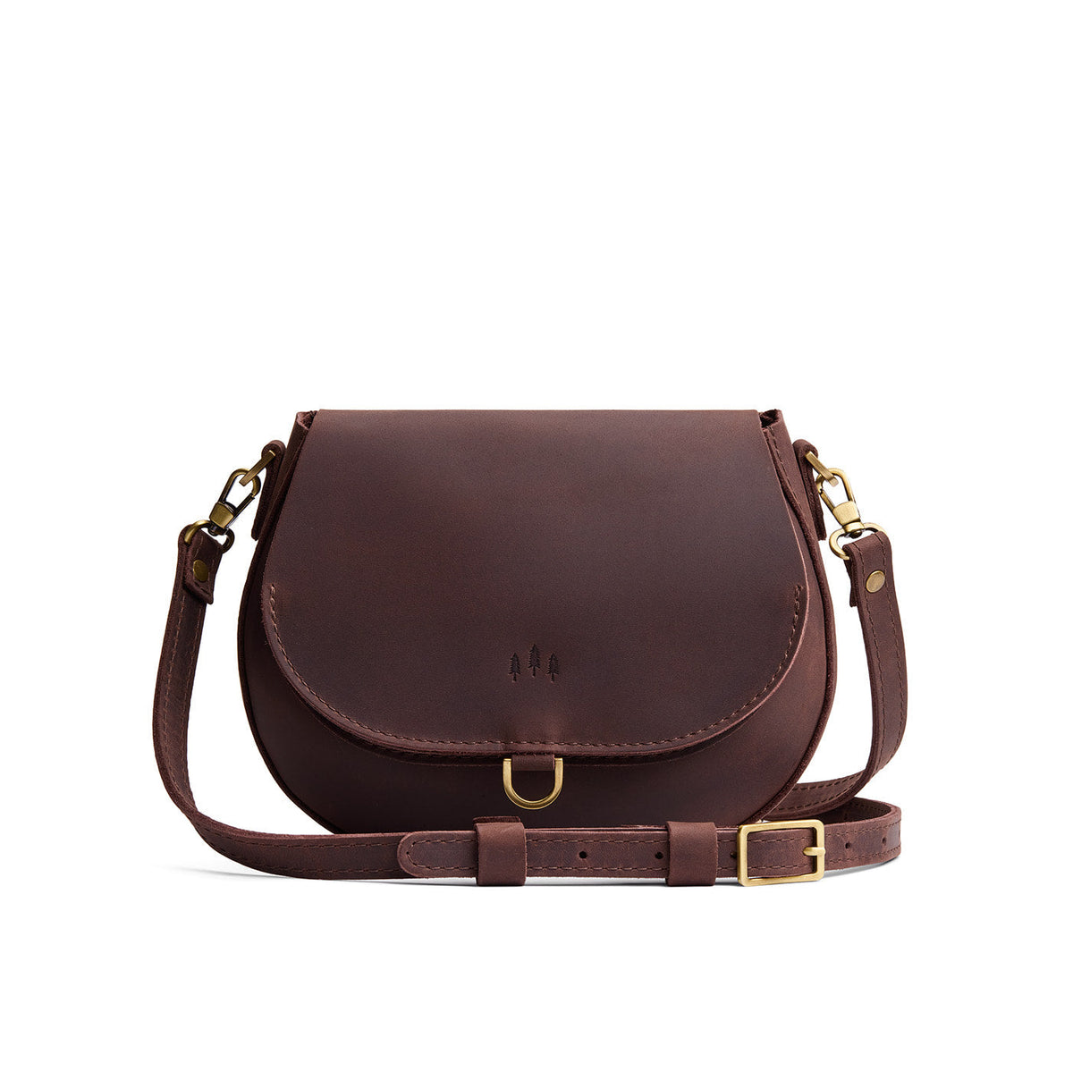 'Almost Perfect' Monaco Crossbody - Moose / Small