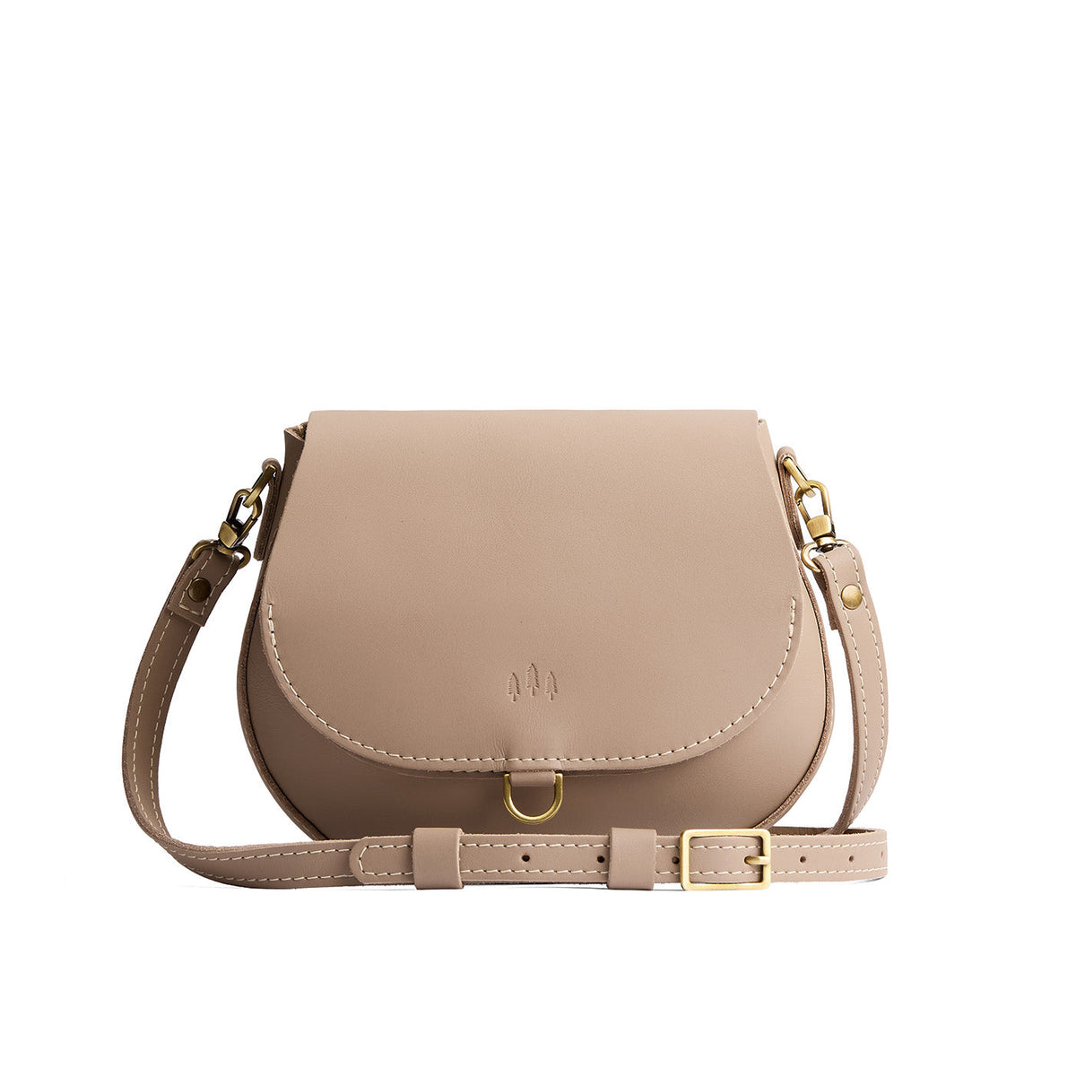 'Almost Perfect' Monaco Crossbody - Stone / Small