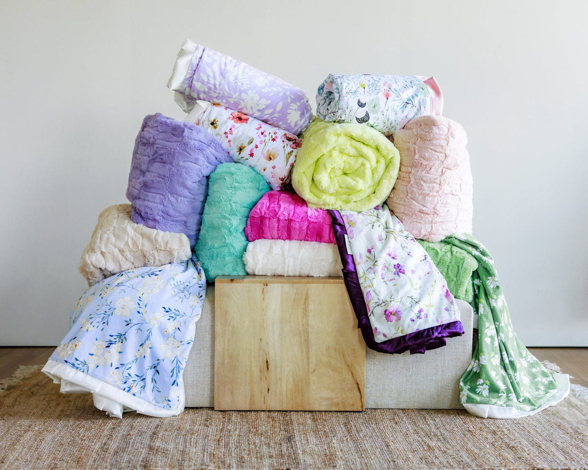 Sage Wildflower Blanket - Image 4
