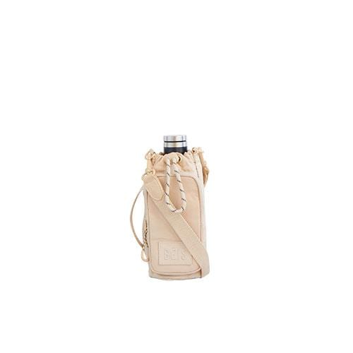 The Water Bottle Sling in Beige - Image 8