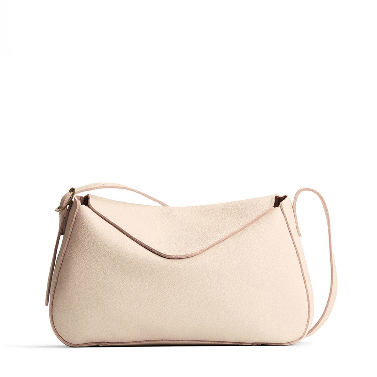 Neruda Crossbody Bag - Pebbled Bone / Medium