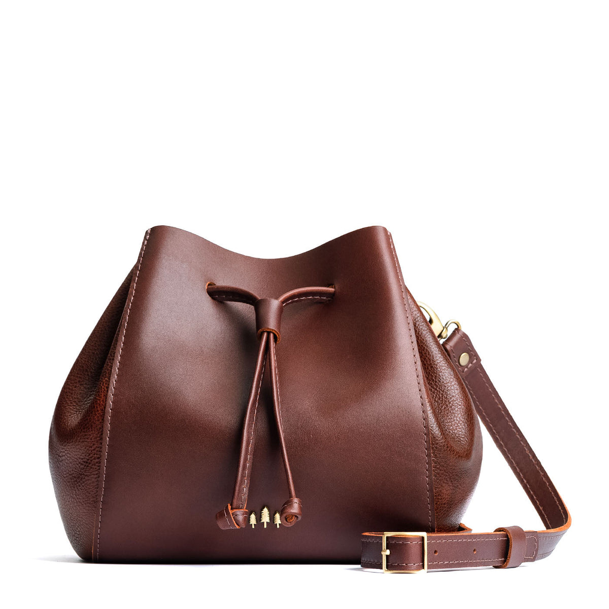 Nest Bucket Bag - Cognac