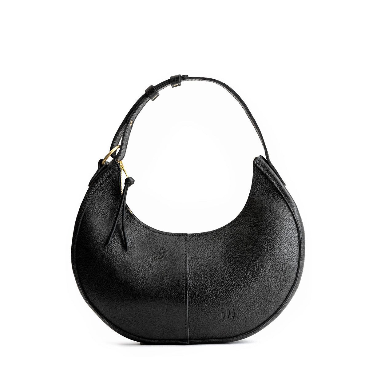 Nora Shoulder Bag - Pebbled--black / Small