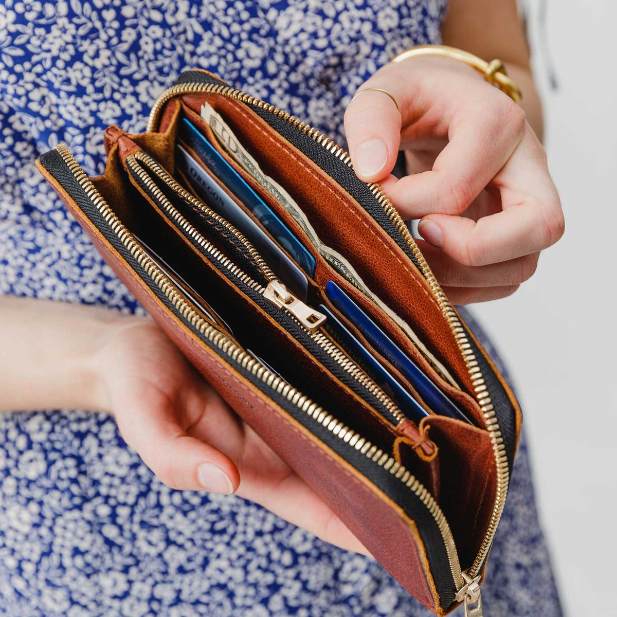 Accordion Zip Wallet - Image 37