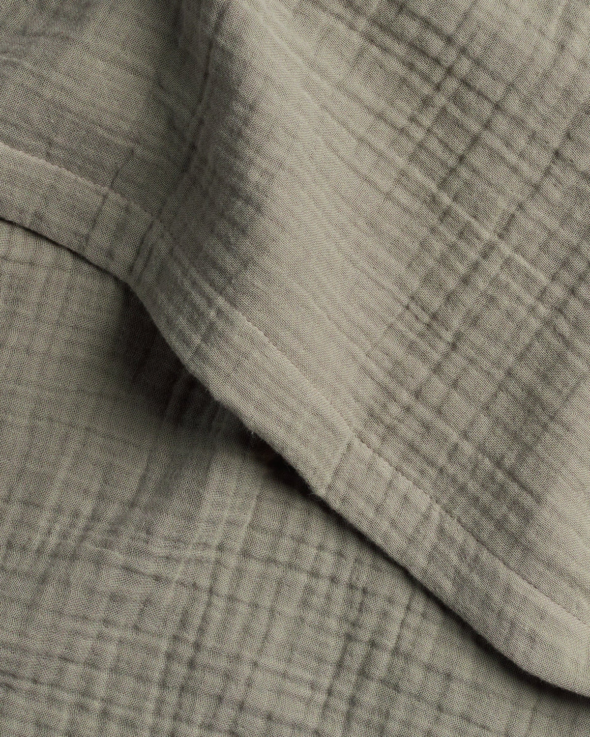 Organic Cloud Cotton Duvet Cover - FINAL SALE (Moss) - Image 3