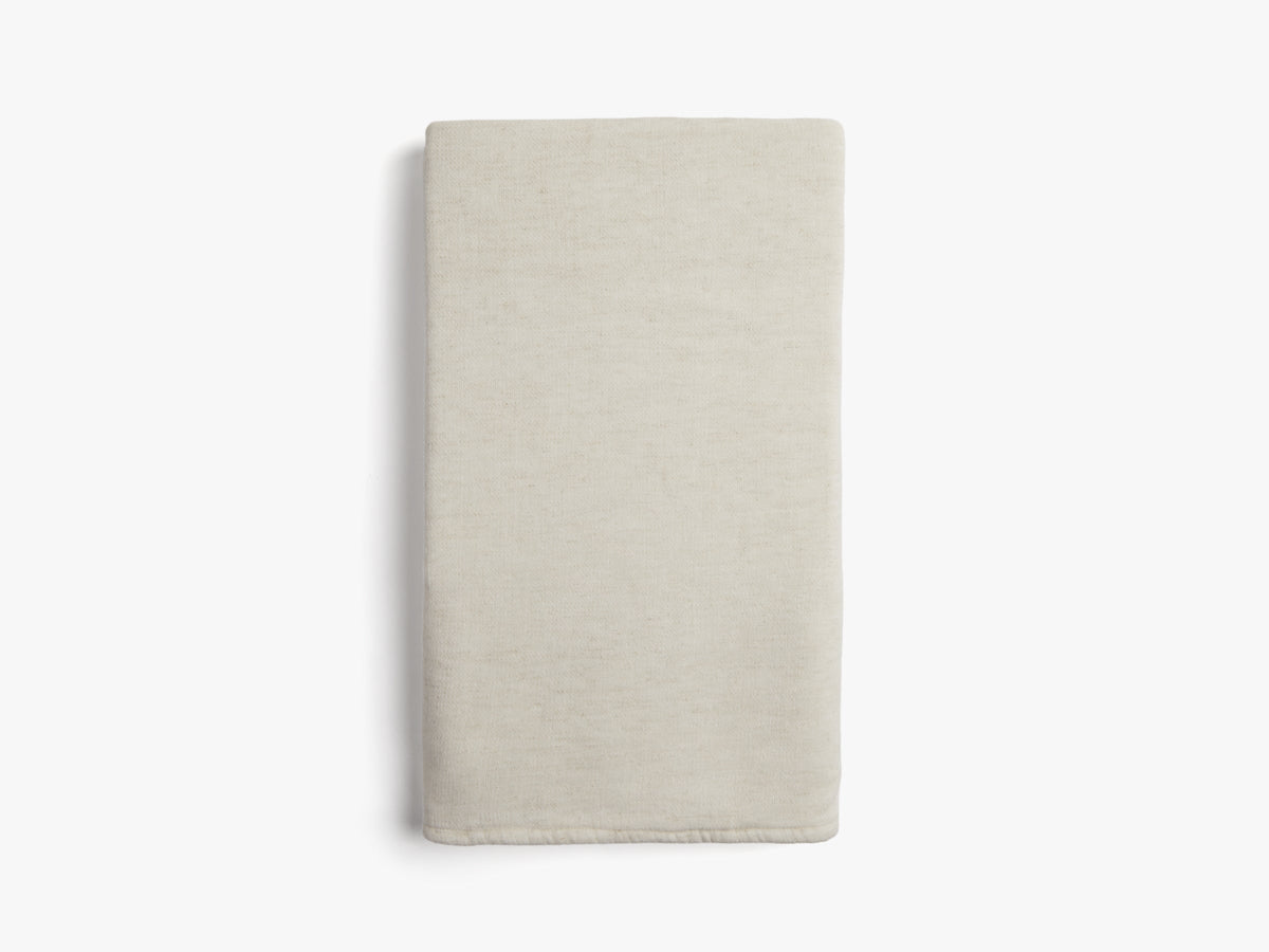 Organic Gauze Terry Towels - FINAL SALE (Natural with Cream) - Image 4