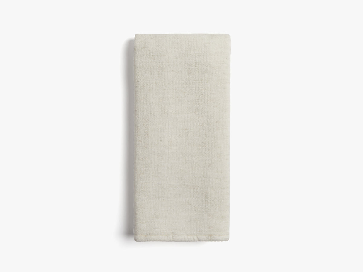 Organic Gauze Terry Towels - FINAL SALE (Natural with Cream) - Hand Towel