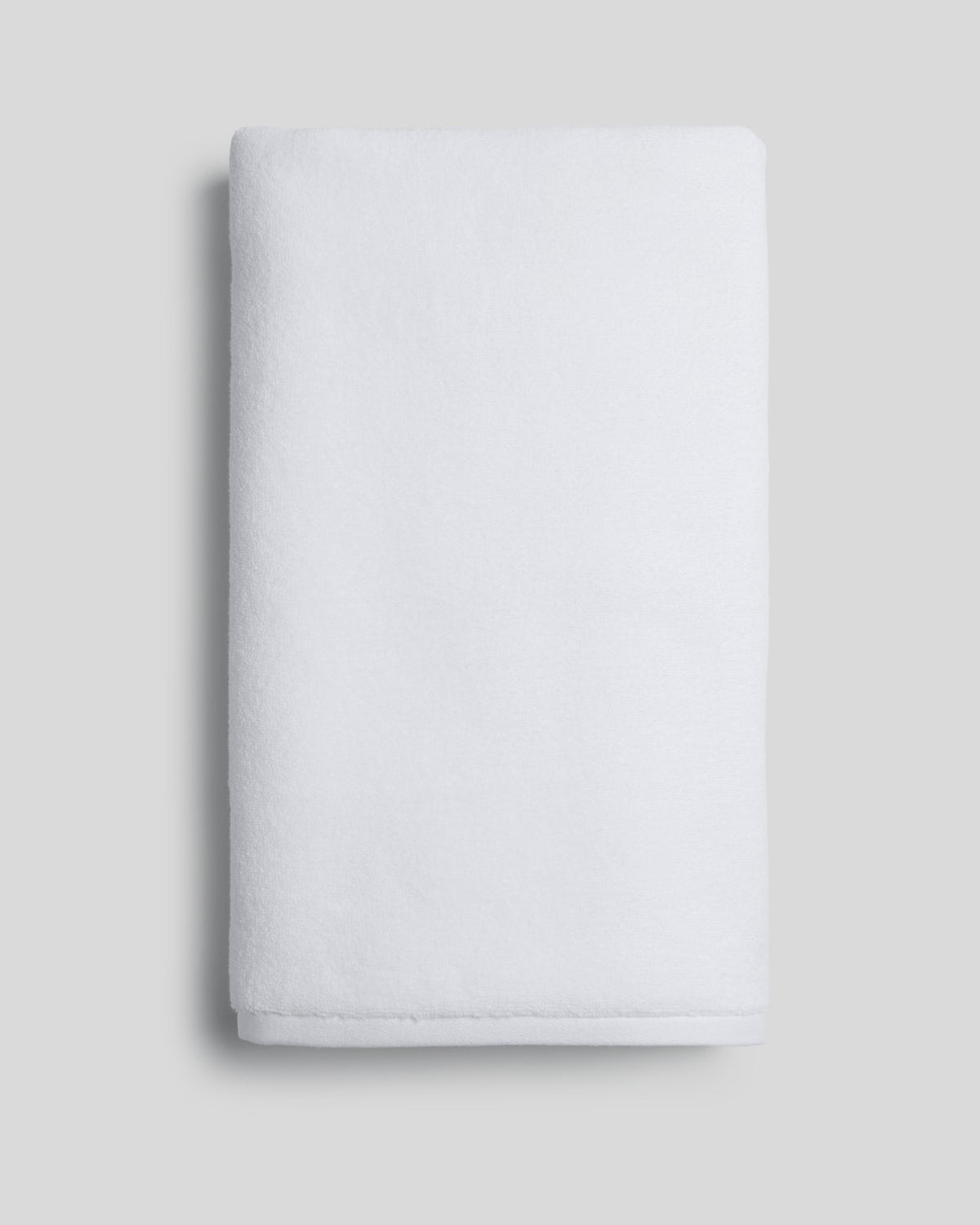 Organic Plush Towels (White) - Bath Towel