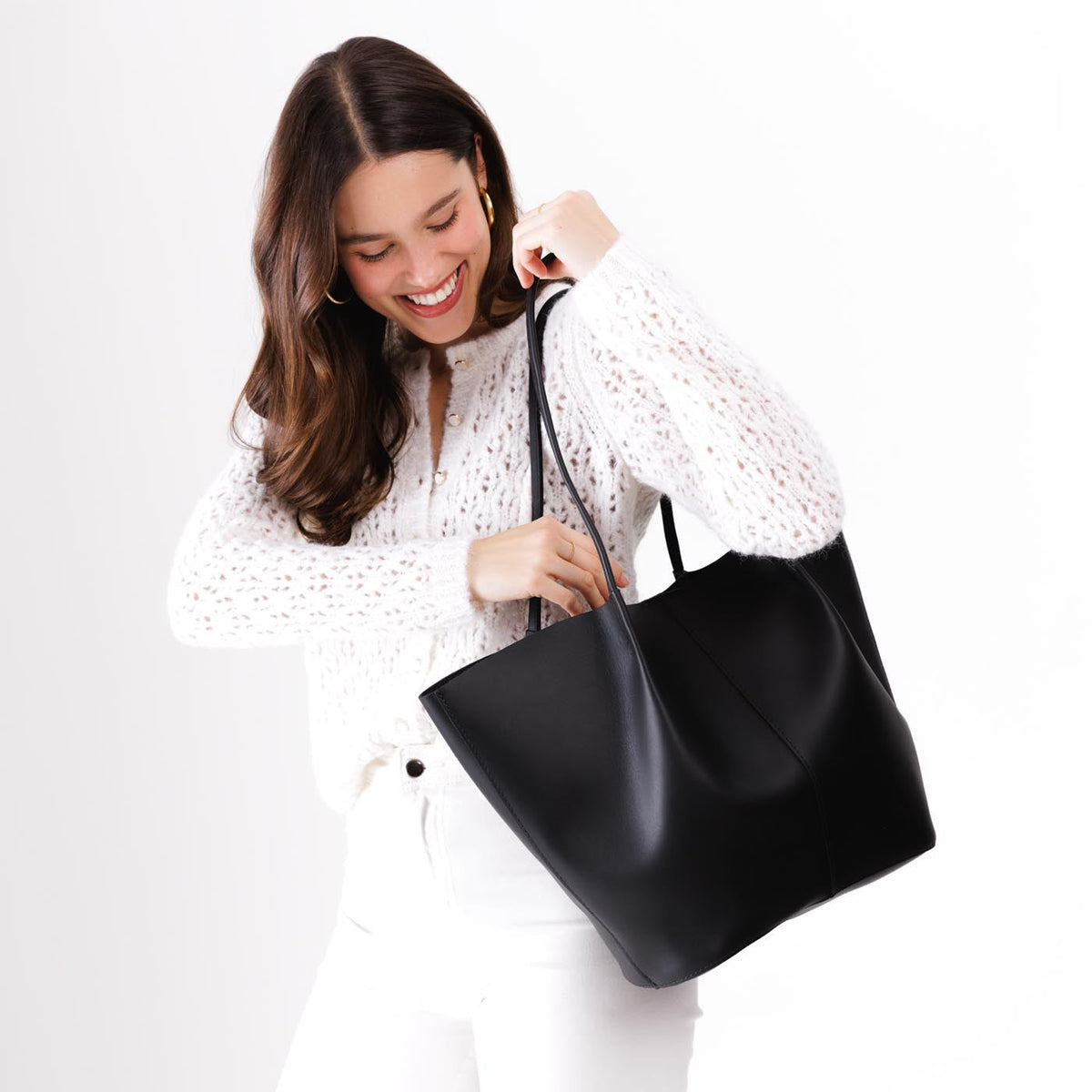 'Almost Perfect' Devan Bucket Tote - Image 154