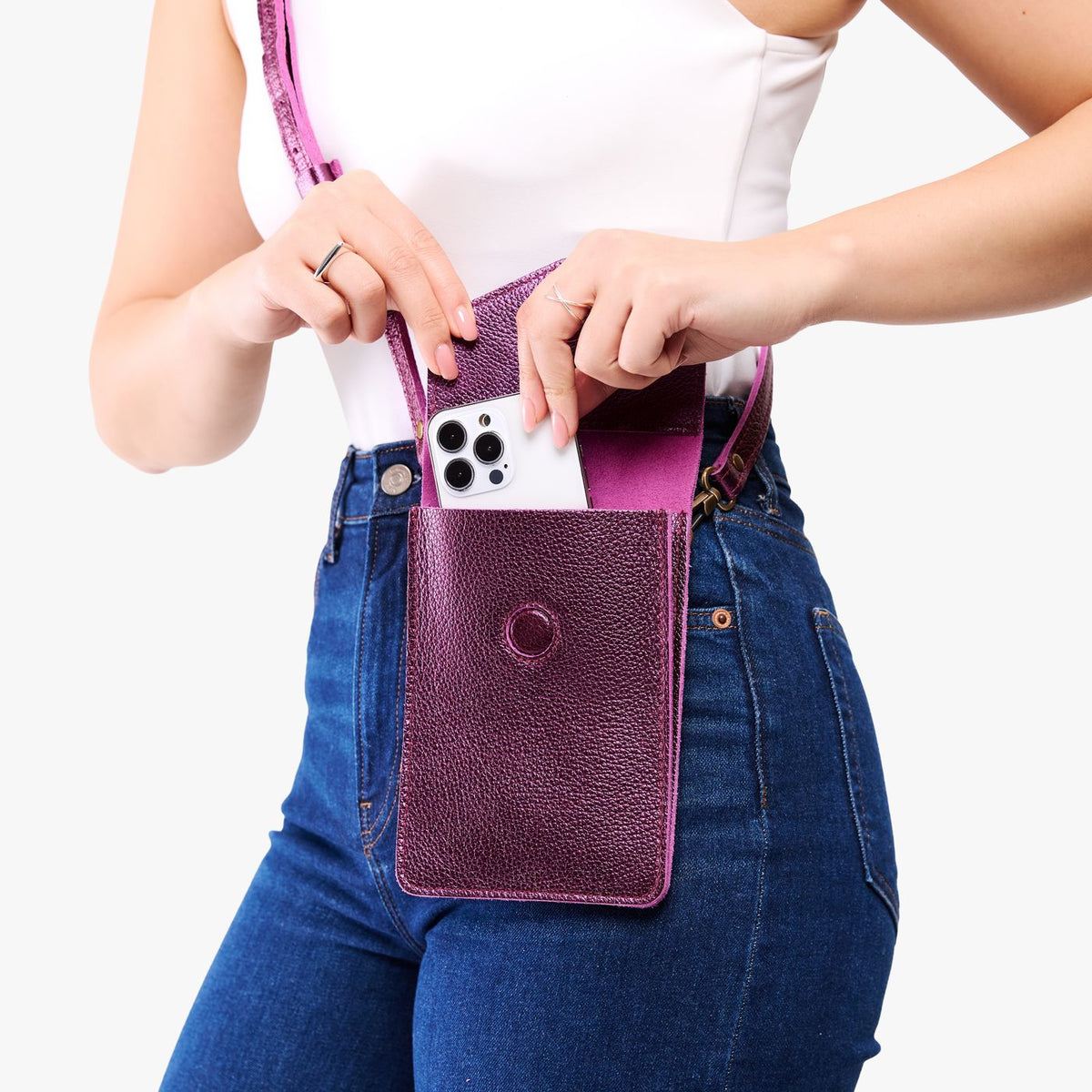 'Almost Perfect' Parker Phone Bag - Image 88