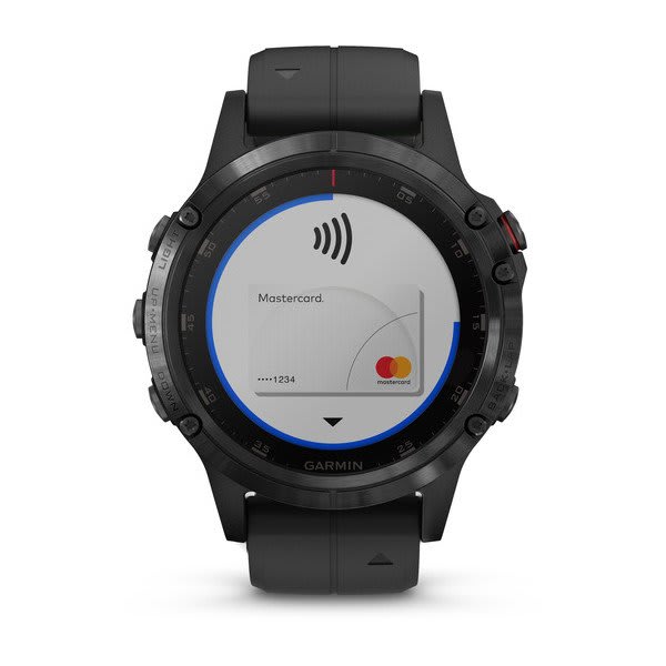 Garmin Fenix 5 Plus Sapphire Multisport GPS Watch Black/Black Band 47mm - 010-01988-00 - Image 5