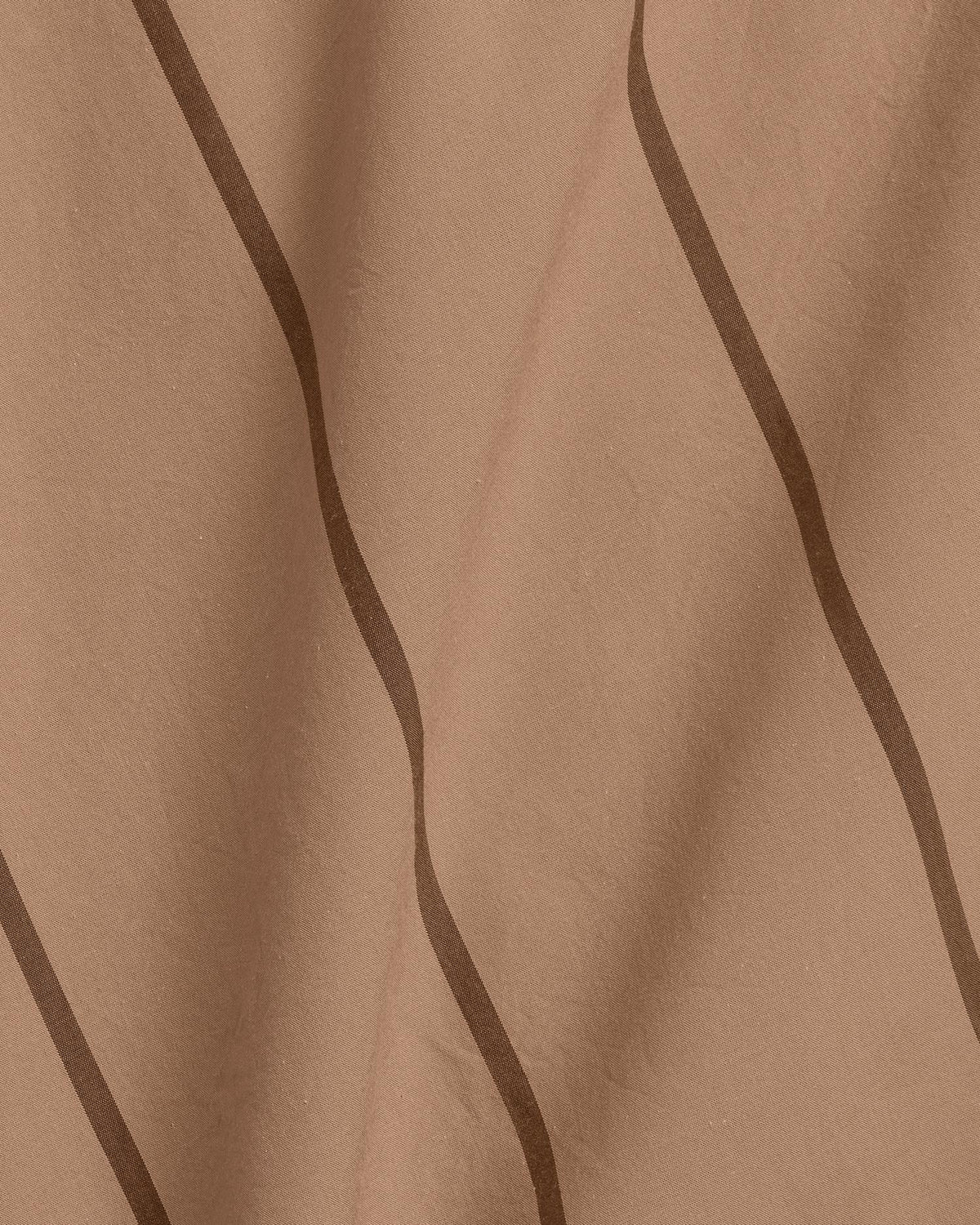 Percale Duvet Cover Set - Adobe Stripe K/CK - Image 3