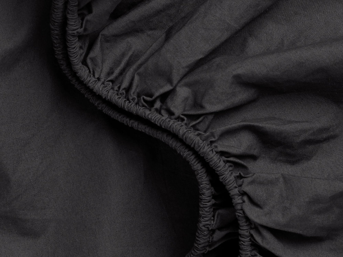 Percale Sheet Set - Slate F/Q - Image 3