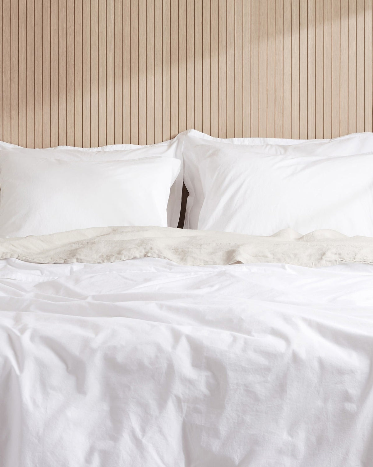 Percale Venice Set - White TW/XL - Image 2