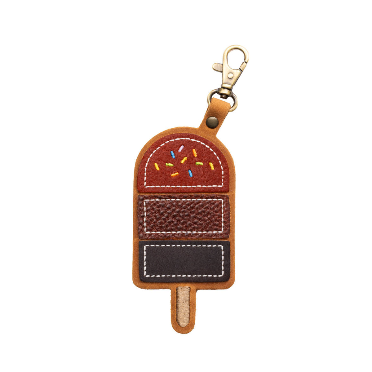 Popsicle Keychain - Chestnut