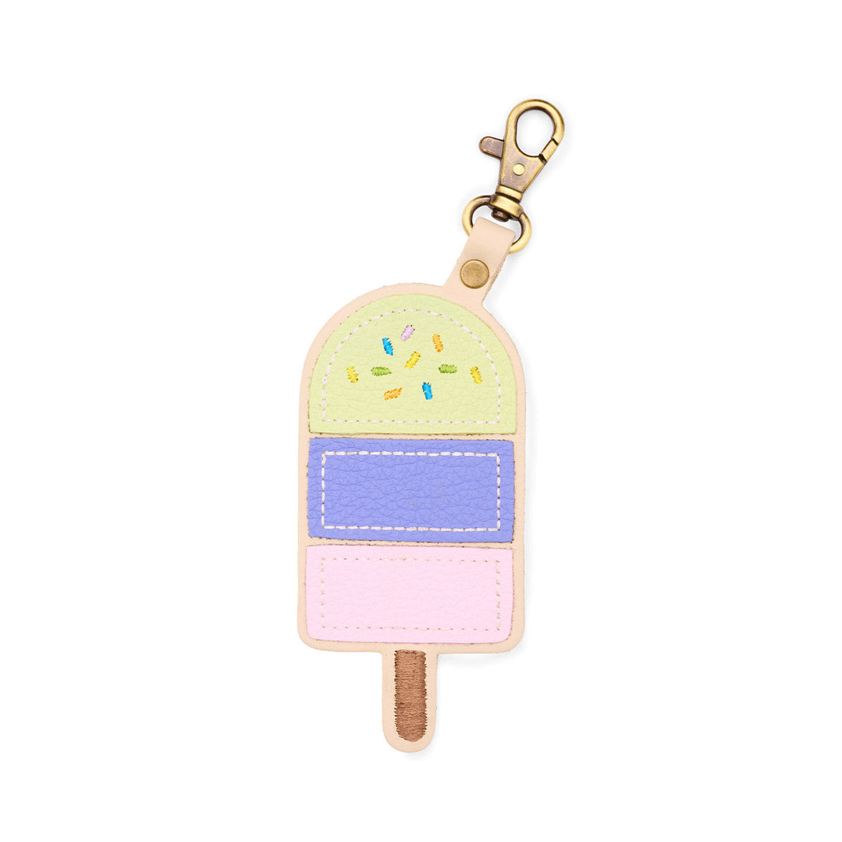 Popsicle Keychain - Shadow Lime